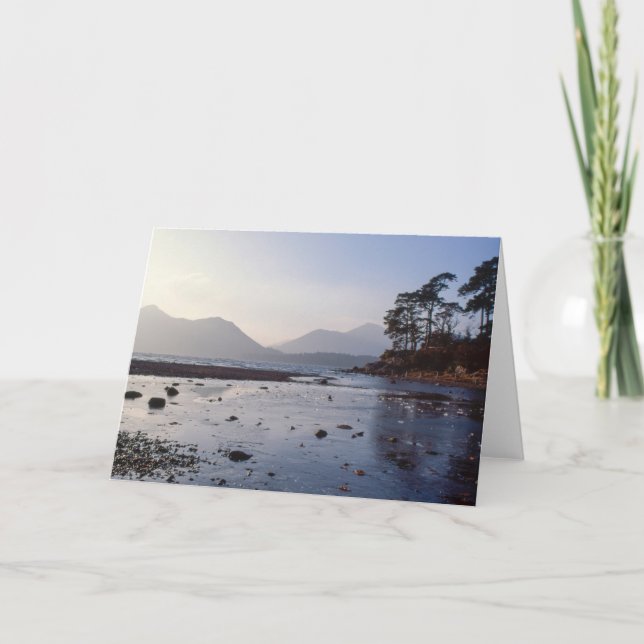 Tarjeta El ardor de Friar derwent Water England (Anverso)