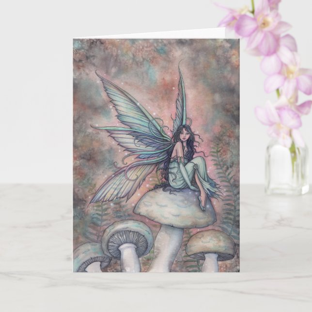 Tarjeta El arte de Ilustracion de las demás acuarelas de L (Orquídea)