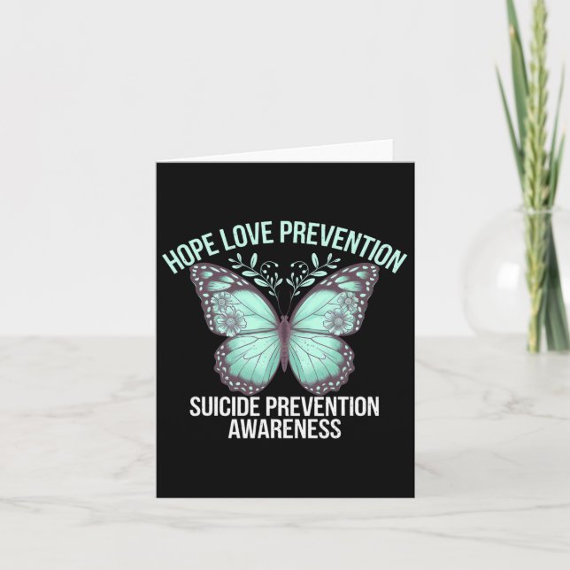 Tarjeta El arte de la mariposa acuática difunde ley de pre (Anverso)