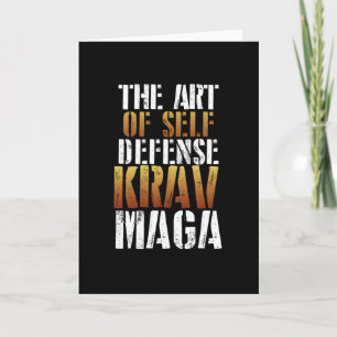 Tarjeta El arte del krav maga