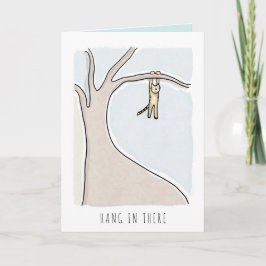 Tarjeta El arte original se cuelga ahí animado