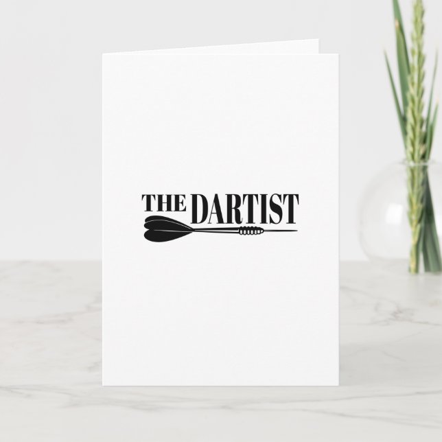 Tarjeta El artista Dart (Anverso)