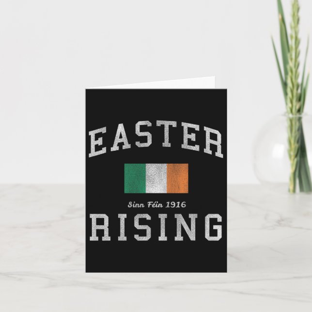 Tarjeta El ascenso de la Pascua Sinn Fein 1916 (Anverso)