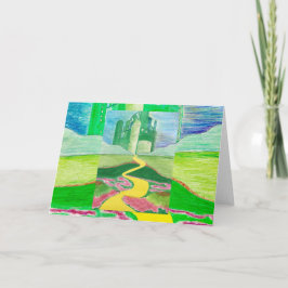 Tarjeta El asistente de Oz Artwork