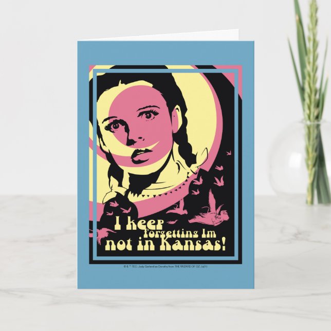 Tarjeta El Asistente De Oz™ | No estoy en Kansas (Anverso)