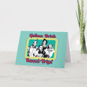 Tarjeta El Asistente De Oz™   Viaje de ladrillo amarillo p