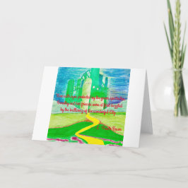 Tarjeta El asistente del arte australiano