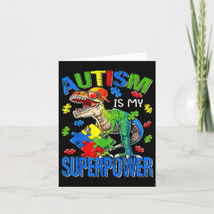 Tarjeta El Autismo Es Mi Superpoder Autismo Concienciación