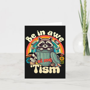Tarjeta El Autismo Gracioso Es Aterrador De Mi Op Autista 