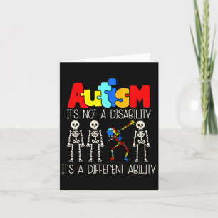 Tarjeta El Autismo No Es Una Discapacidad Es Una Capacidad