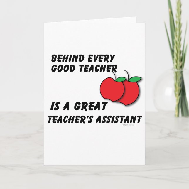 Tarjeta El ayudante del gran profesor (Anverso)
