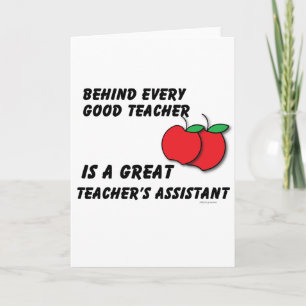 Tarjeta El ayudante del gran profesor