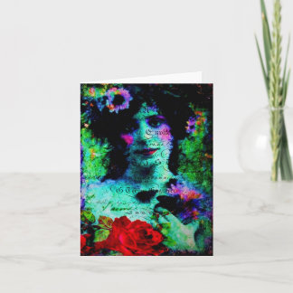 Tarjeta El azul de Izabella