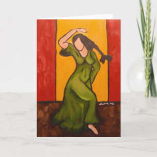 Tarjeta el bailarín