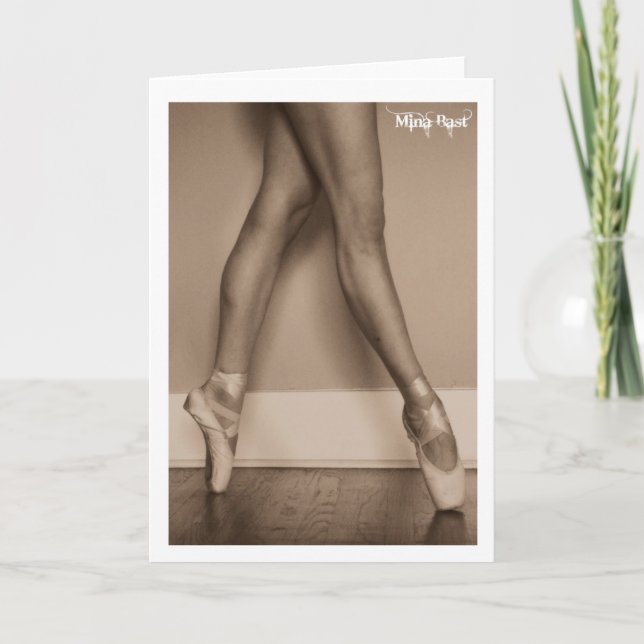 Tarjeta El bailarín (Anverso)