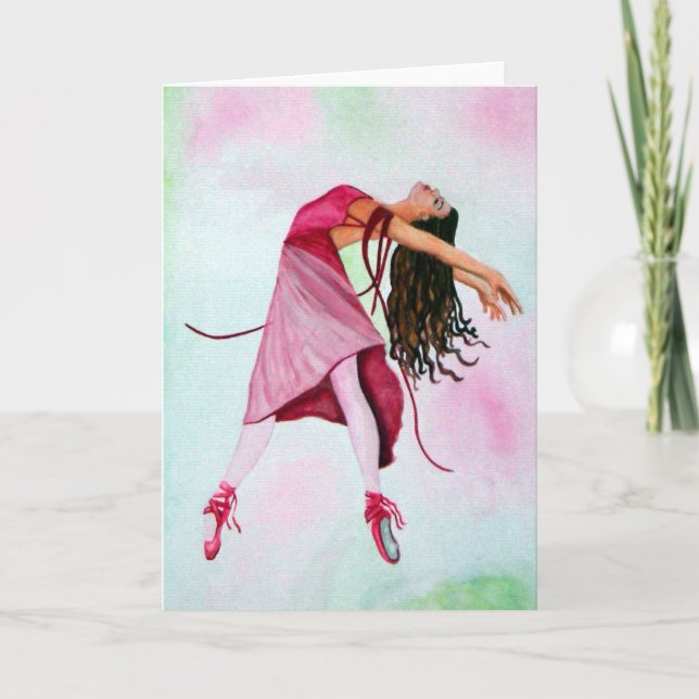 Tarjeta El ballet (Anverso)