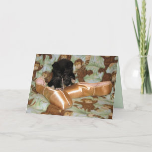 Tarjeta El ballet de Bonnie: baile de gato / gatito Inspir