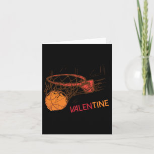 Tarjeta El Baloncesto Es Mi San Valentín Para Amantes Del 