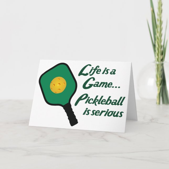 Tarjeta El baloncesto es serio (Anverso)