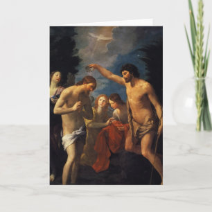 TARJETA EL BAPTISMO DE JESÚS