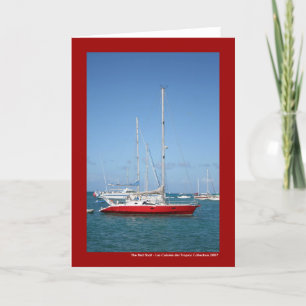 Tarjeta El barco rojo
