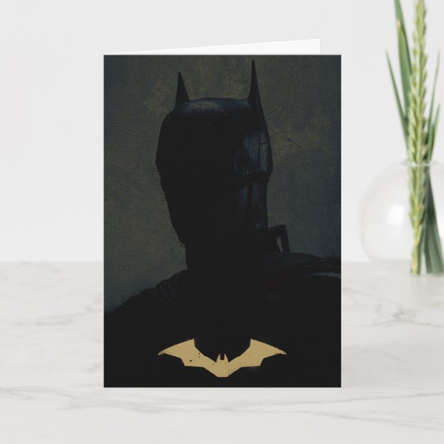 Tarjeta El Batman con el símbolo de la muralla de oro (Anverso)
