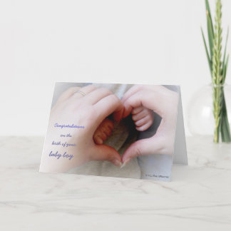 Tarjeta El bebé de la madre del bebé del © P Wherrell da