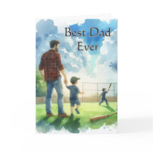 El béisbol del Día del Padre Mejor