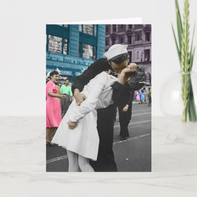 Tarjeta El beso (Anverso)