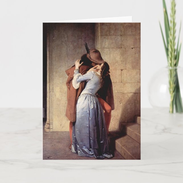 Tarjeta El beso (Anverso)