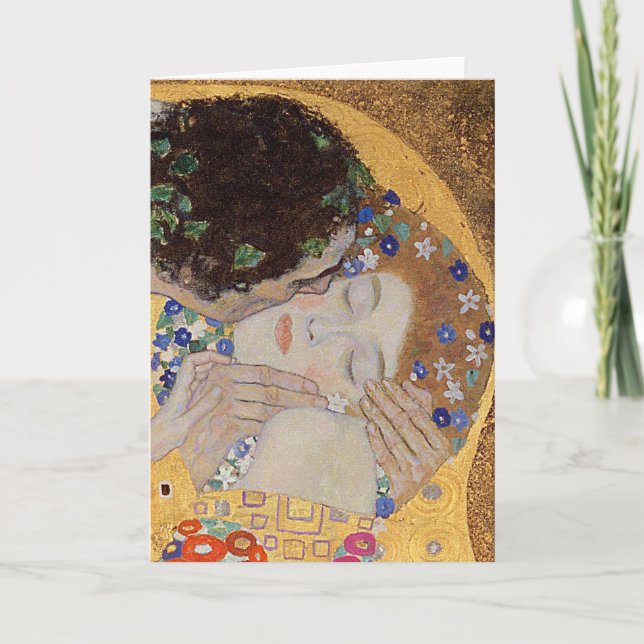 Tarjeta El beso, 1907-08 (Anverso)