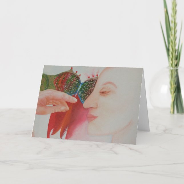 Tarjeta El beso de Buda (Anverso)