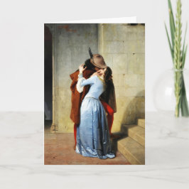 Tarjeta El beso - Francesco Hayez Il Bacio 