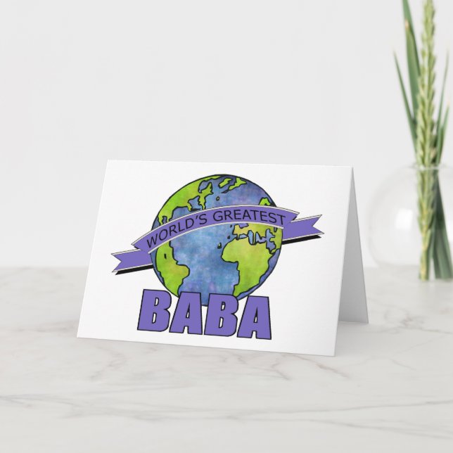 Tarjeta El bizcocho borracho más grande del mundo (Anverso)