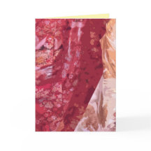 El boda japonés kimonos en primer plano