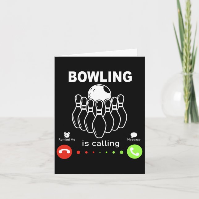 Tarjeta El boliche está llamando (Anverso)