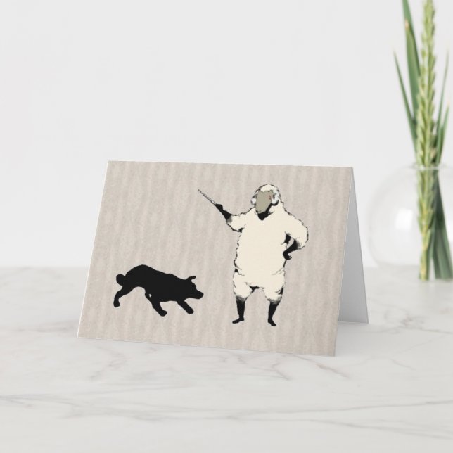Tarjeta El border collie Notecard de Herder~A del perro (Anverso)