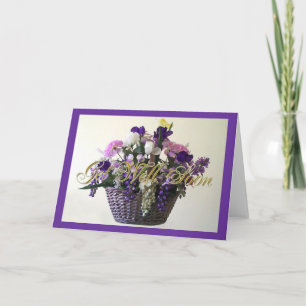 Tarjeta El Bouquet morado se pone bien pronto