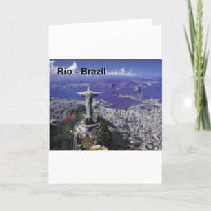 Tarjeta El Brasil Río de Janeiro (St.K.)