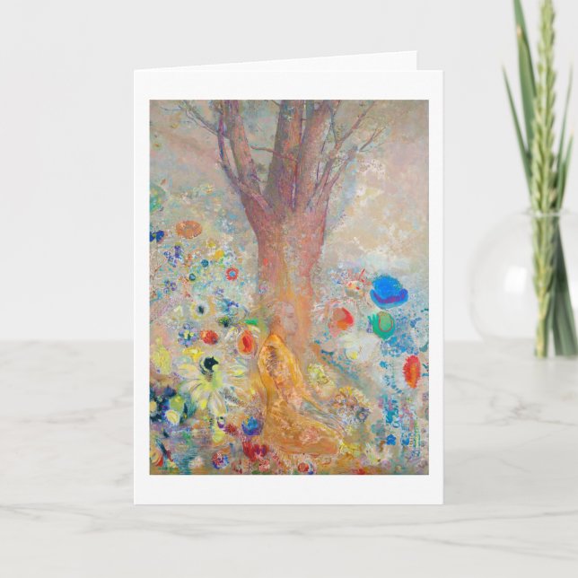 Tarjeta El Buda, Redon (Anverso)