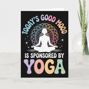 Tarjeta El Buen Humor De Hoy Está Patrocinado Por Yoga _3