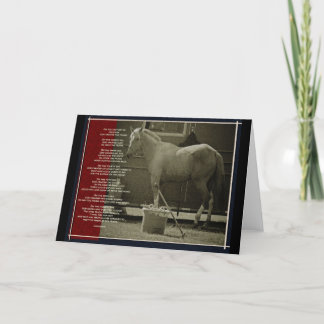 Tarjeta El caballo