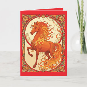 Tarjeta El Caballo de Fuego