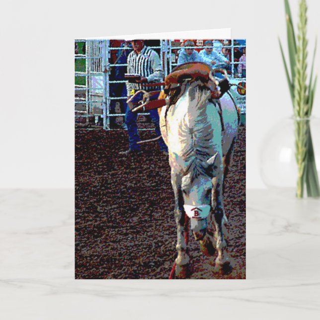 Tarjeta El caballo ganó esta ronda (Anverso)