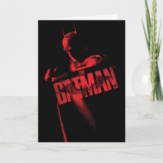 Tarjeta El cabo y logo de Batman (Anverso)