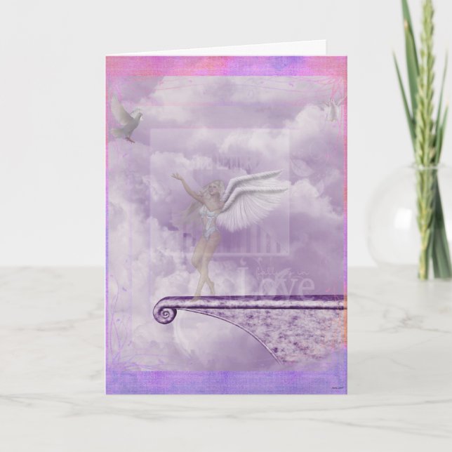 Tarjeta El caer en amor (Anverso)