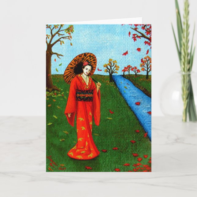 Tarjeta El "caer se va " (Anverso)