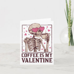 Tarjeta El Café Es Mi Valen De Bebé De San Valentín