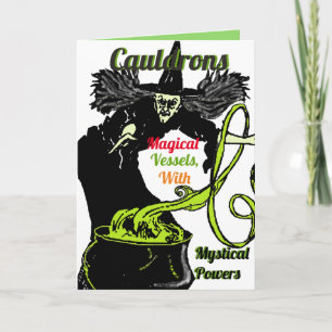 Tarjeta El caldero mágico
