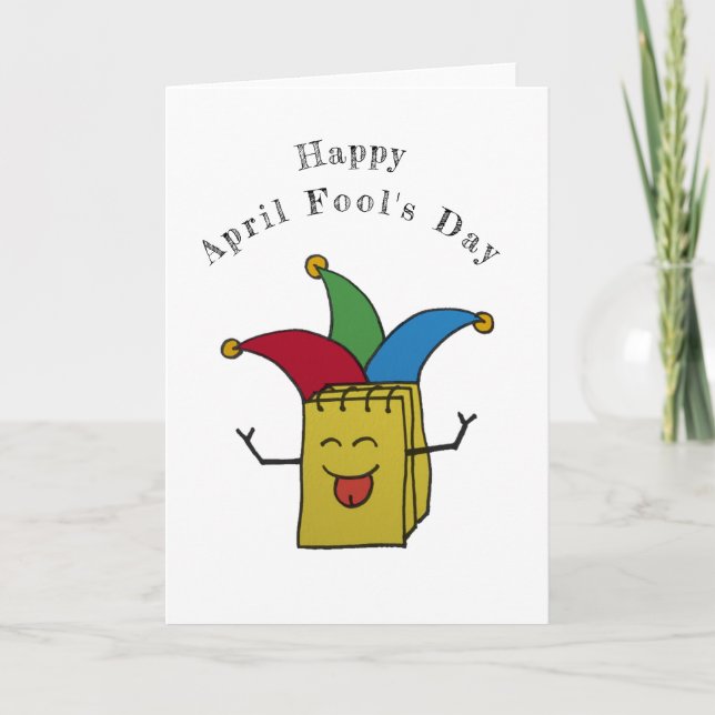 Tarjeta El calendario del inocente (Anverso)